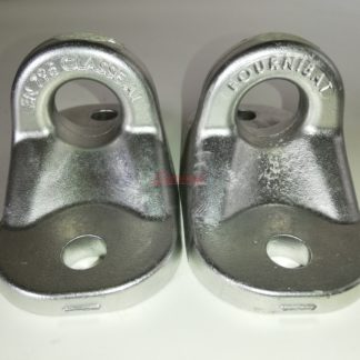 Dispositivo de aluminio para anclaje de seguridad Fournibat EN 795-A1.