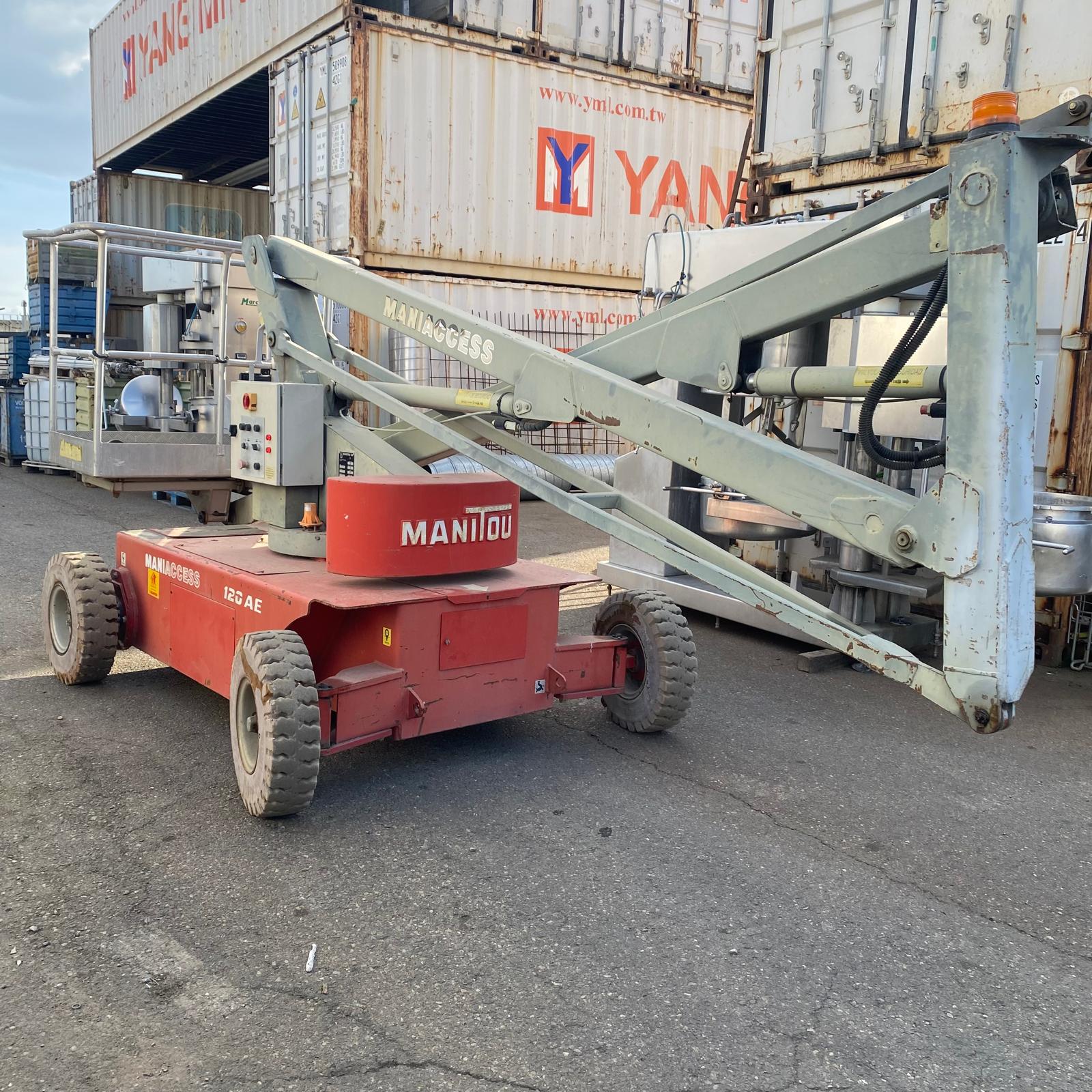 Plataforma elevadora articulada eléctrica Manitou 120 AE de 11,95 m - Imagen 3