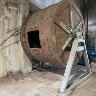 Tambor rotativo tipo tromel Ø2,90 m | Madera + bastidor metálico