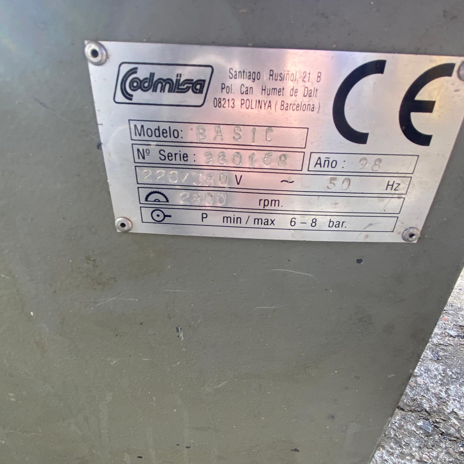 Tronzadora doble neumática Codmisa BASIC – Disco Ø300 mm – 2.800 rpm - Imagen 5