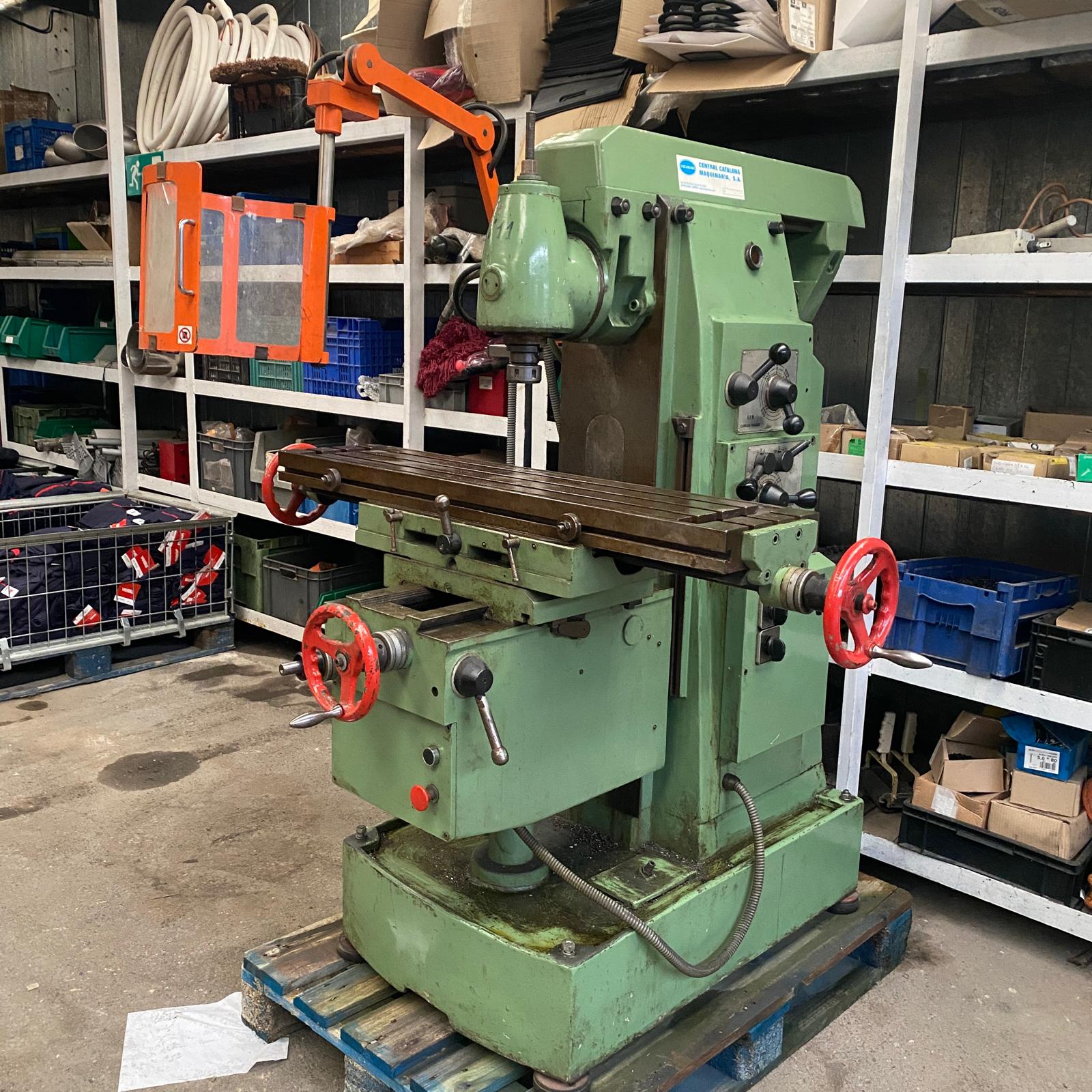 Fresadora Universal FEXA Industrial con Avances Automático