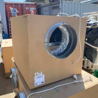 Extractor AIRFAN ISOBOX MDF 12-12-900 – 6.000 m³/h para ventilación e indoor