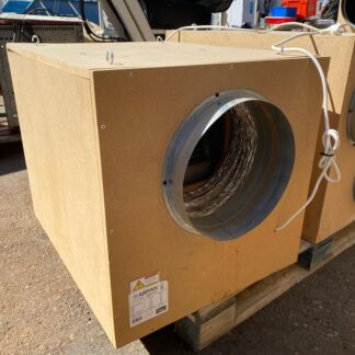 Extractor AIRFAN ISOBOX MDF 10-10-1400 – Caudal 4.250 m³/h para ventilación e indoor